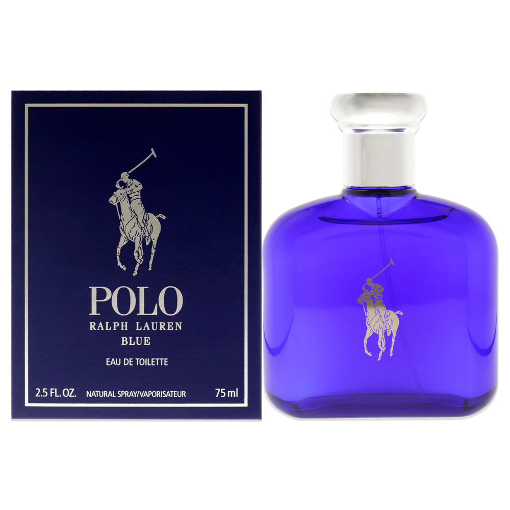 Polo Blue by Ralph Lauren for Men - 2.5 oz EDT Spray - Picture 1 of 6